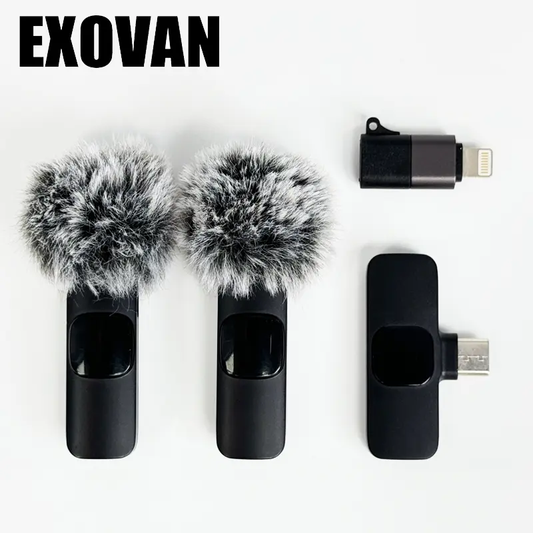 2 Wireless mini Mikrofon